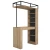 Hanah Home Barski sto JA117-3173, 120x55.6x198.8 cm, Orah