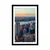 Plakat s paspartujem panorama New Yorka - 40x60 silver