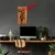 Wallity Zidna dekoracija Banksy - 16, 99 x 34 cm,  Smeđa