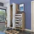 Hanah Home ormar za predsoblje EA137 2871, 120 cm, orah / beli