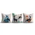 Aberto Design Set dekorativnih jastučnica Asr_plw25-23, 43x43 cm, 3 komada, Šarena