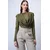 Trend Alacati Stili Ženska bluza Alc-X15063, Kaki