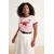 Trendyol Curve Ženska majica TBBSS26BF00037, Roze