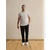 DAN FOX APPAREL Majica Piet svetlo siva