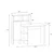 Hanah home Radni sto 135x111,8x60?cm Antracit-Hrast