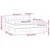 vidaXL vidaXL Box spring postelja z vzmetnico krem 180x200 cm blago, (20895367)