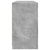 Komoda s LED svjetlima siva boja betona 142,5x37x67 cm