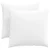 Jastučići za sofu 2 pcs Bijelo 45 x 45 cm tkanina