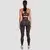 GymBeam Aura Sports Bra Tee Brown