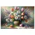 Slika šopek tulipanov in marjetic - 90x60