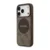 Maska Guess 4G Circle Classic Logo MagSafe za iPhone 17 Pro braon