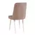 Hanah Home Trpezarijska stolica Vina Sandalye 46x85x46cm Belo-Bež