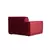 Atelier del Sofa Ugaona garnitura Lego 100x76x300cm Crvena