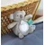 Plyšová koala so svetlom Koala Nightlight Unicef Collection Doudou et Compagnie v darčekovom balení sivá 15 cm od 0 mes DC3991