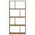 Regal za knjige boja hrasta 60x20x120,5 cm konstruirano drvo