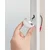 Songmics Toaletna mizica, 100x40x145 cm, bela