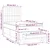 Box spring krevet s madracem svjetlosivi 90x190 cm od tkanine