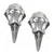 Uhani ALCHEMY GOTHIC - Rabeschadel Studs - E359