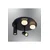 Opviq luster 5044-2-19, LED 7 W, crni