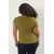 Trendyol Curve Ženska bluza Tbbss25Af00016, Zelena