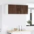 Ormar za Zid PORTO 2 pcs Smeđi hrast 50 x 31 x 40 cm