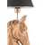Opviq Horse Black Gold Stona lampa, Zlatno-Crna