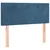 Box spring krevet s madracem tamnoplavi 100x200 cm baršunasti