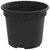 Saksije za biljke 24 pcs Crna O 12,5 x 10 cm Plastika