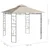 Sjenica 3 x 3 x 2,7 m krem 160 g/m2
