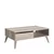 Hanah Home Klub sto Shp-655-Tt-1, 110x42x65 cm, Sivi