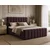 Boxspring postelja Paris Bis - 140x200 cm - tkanine Vibe
