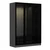 Hanah home Ormar Kale Anthracite 135x210x52cm Crni
