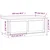 Stolić za kavu sjajni bijeli 102x50x44 cm konstruirano drvo