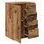 Kreveta s ladicama Staro drvo 59 x 39 x 80 cm Konstruirano drvo