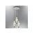 Opviq luster Hare 3439-3A-24, LED 28 W, sivi
