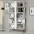 Hanah Home Polica 90x167,3x22cm Bela