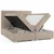 Boxspring postelja Kerma - 200x200 cm