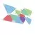 Nanoleaf NL48-1001TW-10PK - KOMPLET 10x LED RGB prigušiva panel TRIANGLES LED/0,5