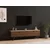 Hanah Home TV komoda Paris 140, 140 cm, orah / travertin
