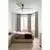 FARO 34282WT-11L - plafonski ventilator KLIML 1xE27/15W/230V borovina/crna prečnik 150 cm WT+DO