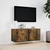 Zidni TV ormarić s LED svjetlima boja hrasta 80x31x35 cm