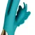 Loveline by Shots Rabbit vibrator Flapping G-Spot Butterfly Vibrator - Peacock Blue
