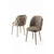 Hanah Home Set stolica Axle, 85x59x146 cm, 6 komada, Smeđe