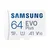 SAMSUNG Memorijska kartica EVO PLUS MicroSD Card 64GB + Adapter MB-MC64SA