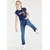 Levis 710 SUPER SKINNY Modra
