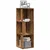 Kutni ormar staro drvo 33x33x100 cm konstruirano drvo