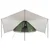 Tipi šator s krovom s pohranom Zelena 510 x 690 x 330 cm taft