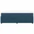 vidaXL Box spring postelja z vzmetnico temno modra 160x200 cm žamet