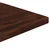 vidaXL 120 x 70 x 75 cm Masiven les akacije Temno rjava in črna