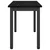 klupa Crni hrast 80 x 35 x 45 cm Konstruirano drvo